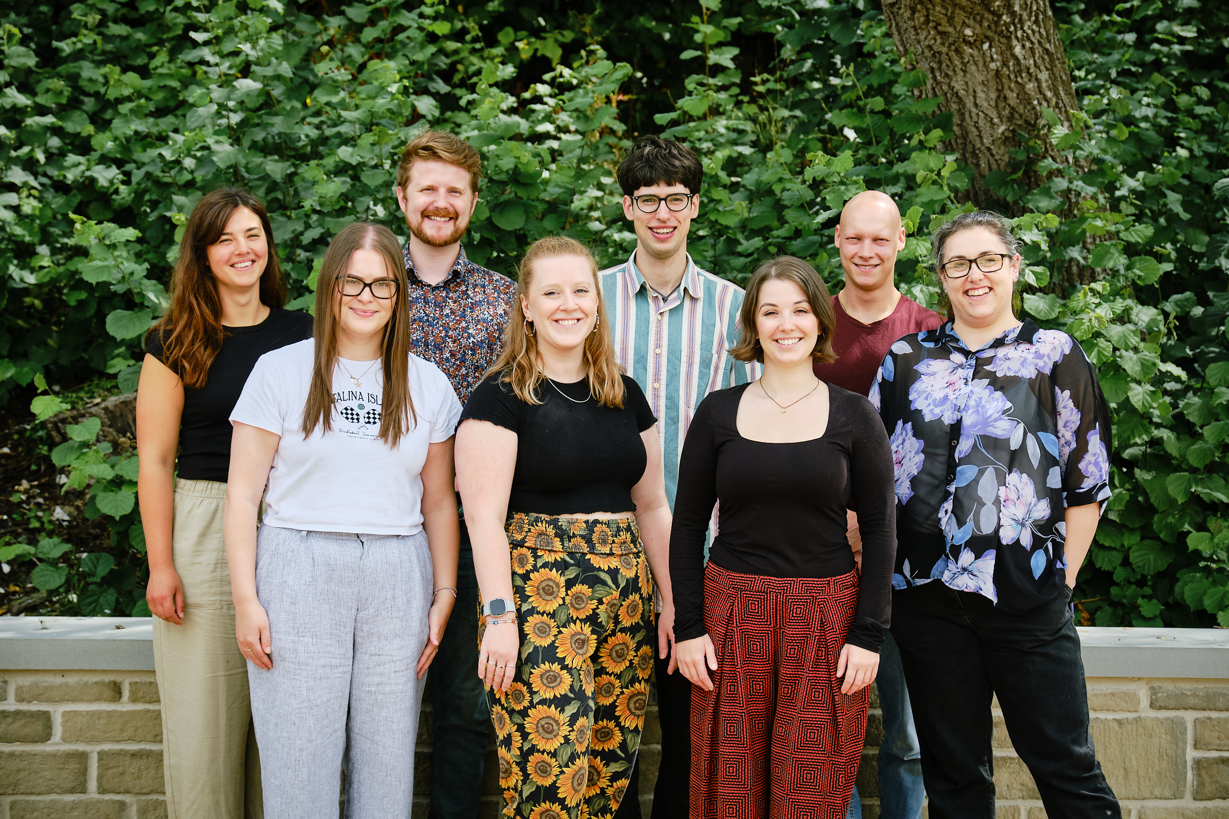 The Albotherm team gathered outside their lab at Future Space, Bristol